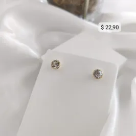 BRINCO PONTO DE LUZ COM DETALHES LATERAIS