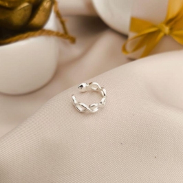 PIERCING FAKE TRANÇADO LISO VAZADO