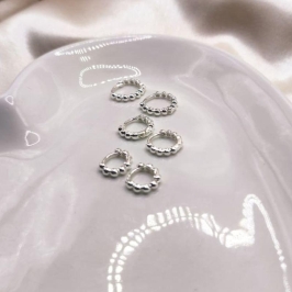 BRINCO TRIO ARGOLA MINI ESFERAS