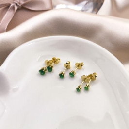 BRINCO TRIO DE PONTO DE LUZ VERDE P,M,G