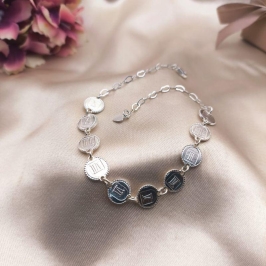 PULSEIRA COM PLACAS DOS 10 MANDAMENTO