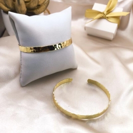 BRACELETE FORMA 3D ONDULADO LARGO