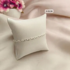 PULSEIRA CARTIER B. A PRATA 925