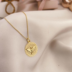 COALR ESPIRITO SANTOS PLACA TODA FURADA VAZADA LISA