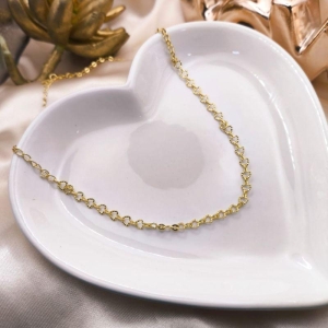 CHOKER EODA EM CORAÇÕES PEQUENOS CRAQUELADOS