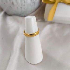 ALIANÇA TRADICIONAL BOLEADA EM AÇO 4MM