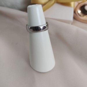 ALIANÇA TRADICIONAL BOLEADA EM AÇO 6MM