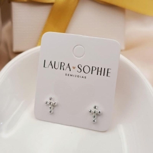 BRINCO CRUZ CRAVEJADA EM MICRO ZIRCONIAS