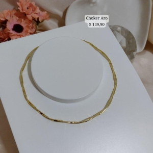 CHOKER ARO TORCIDO LISO
