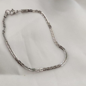 PULSEIRA MASCULINA PIASTRINE EM AÇO