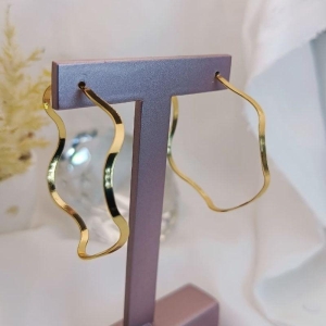 ARGOLA EM FORMATO DE ONDAS