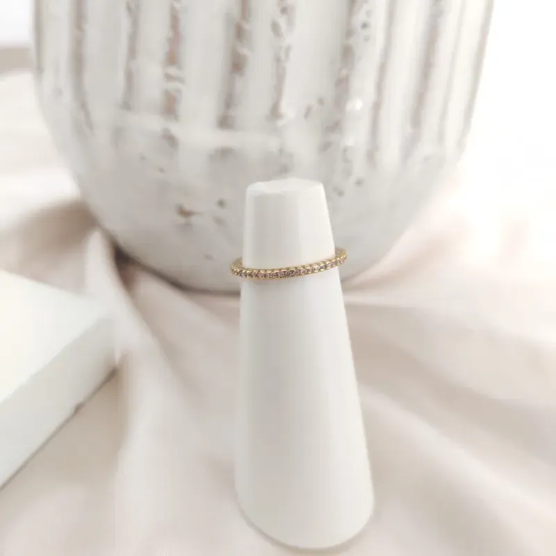 ANEL APARADOR FINO CRAVEJADO COMPLETO