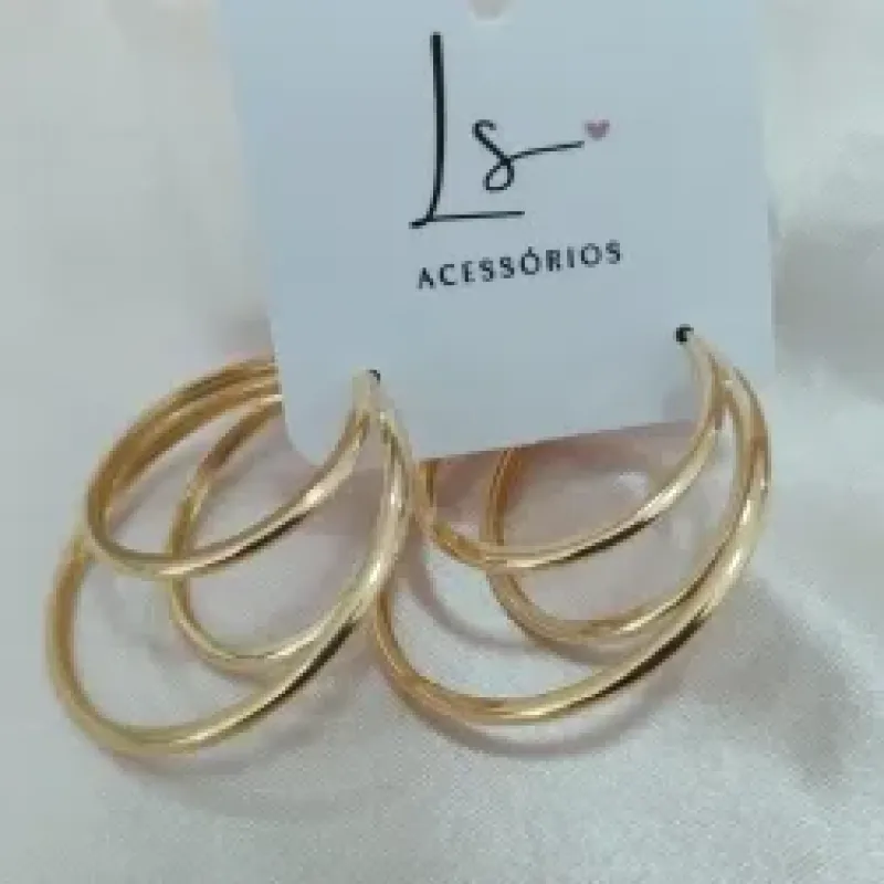 BRINCO ARGOLA 3 EM 1 LISA