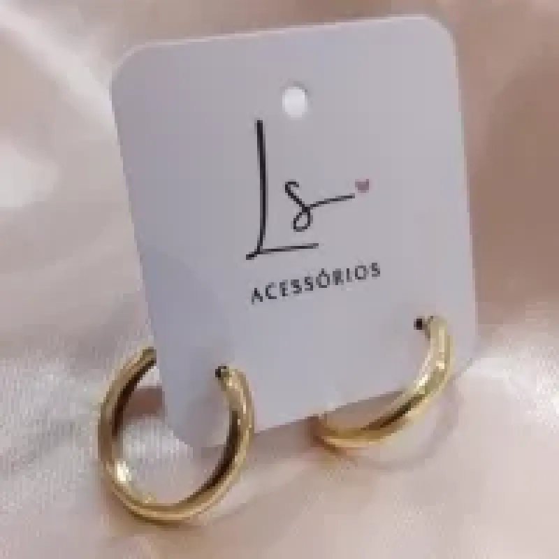 BRINCO ARGOLA BOELADA LISA OCADA