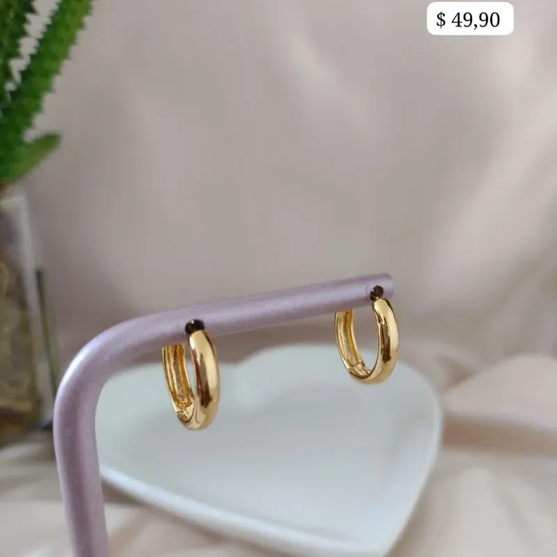 BRINCO ARGOLA BOLEADA 16MM