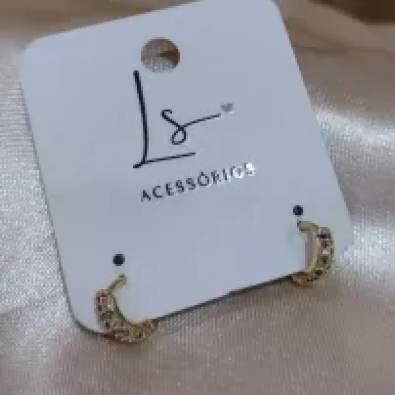 BRINCO ARGOLA COLORIDA 8MM