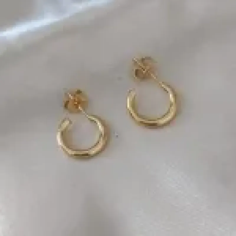 BRINCO ARGOLA FIO LISO 12MM