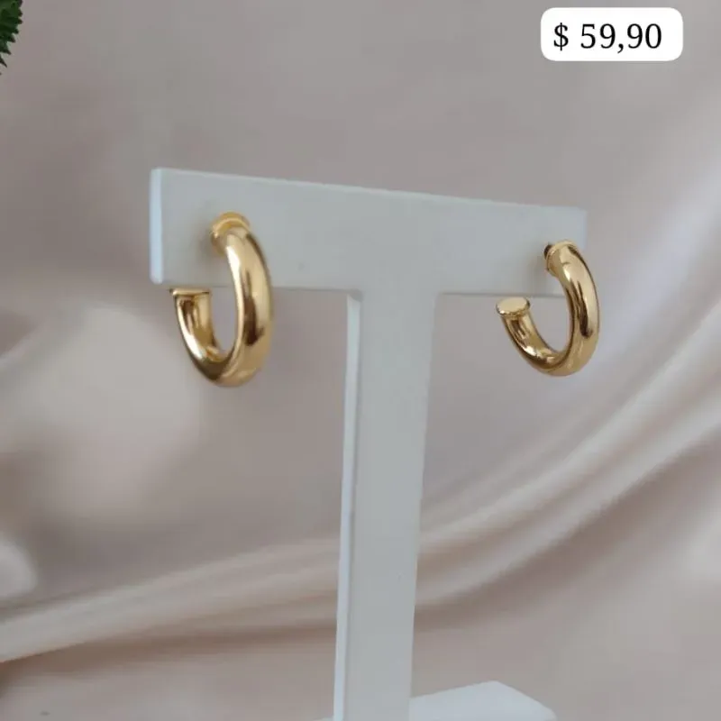 BRINCO ARGOLA TUDO LISA 18MM