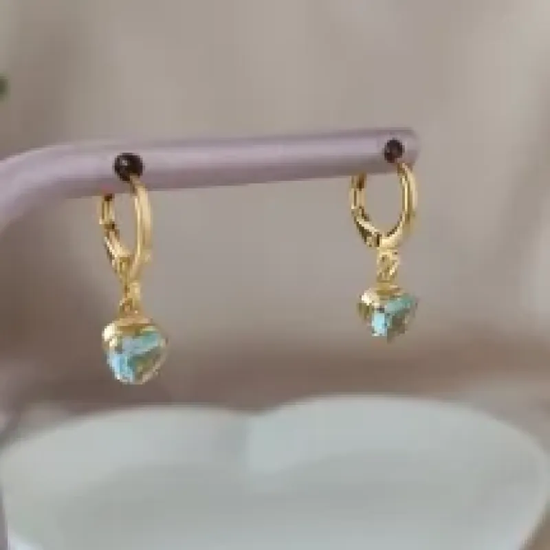 BRINCO ARTICULADOR CORAÇÃO VERDE CLARO