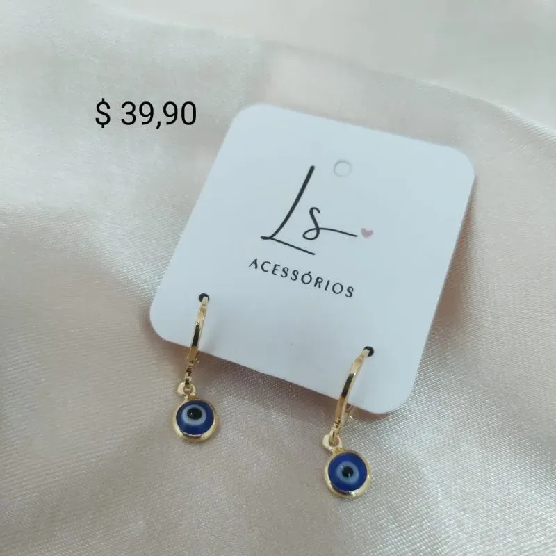 BRINCO ARTICULADOR OLHO GREGO AZUL ESCURO