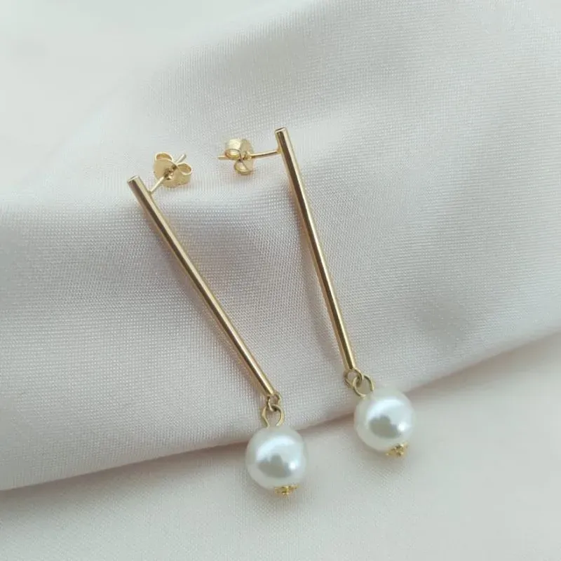 BRINCO BASTÃO COM PEROLA