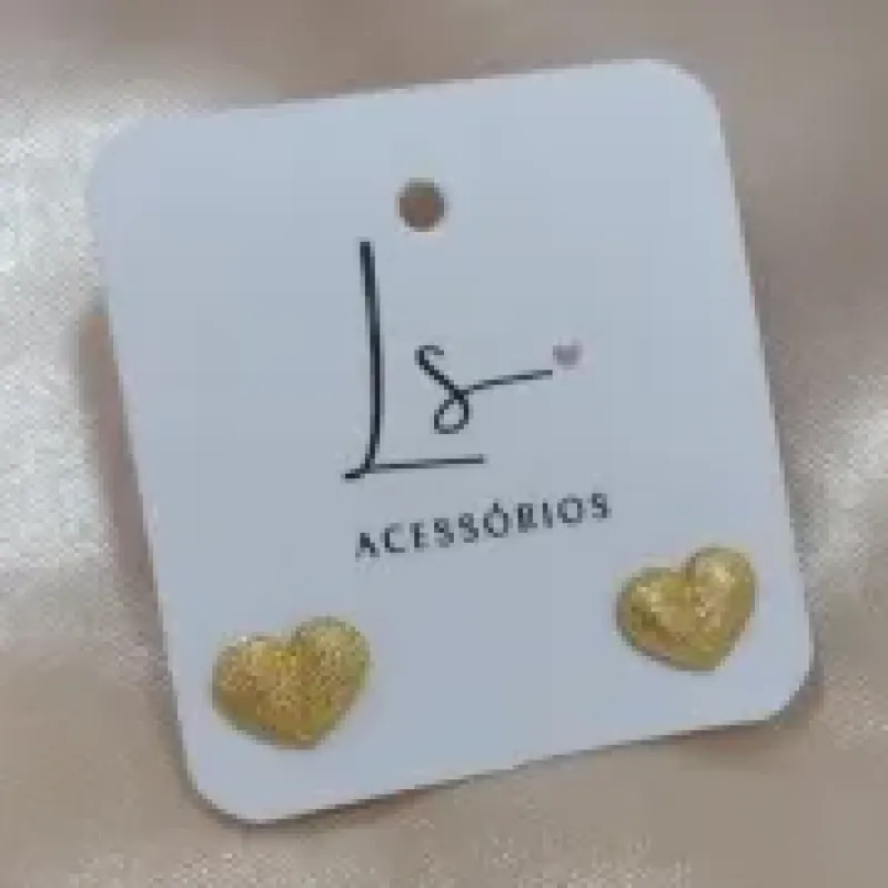 BRINCO CORAÇÃO CRAQUELADO