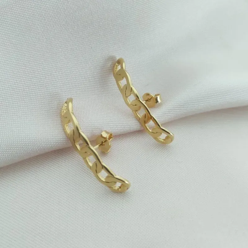 BRINCO ESTILO CORRENTE RETO