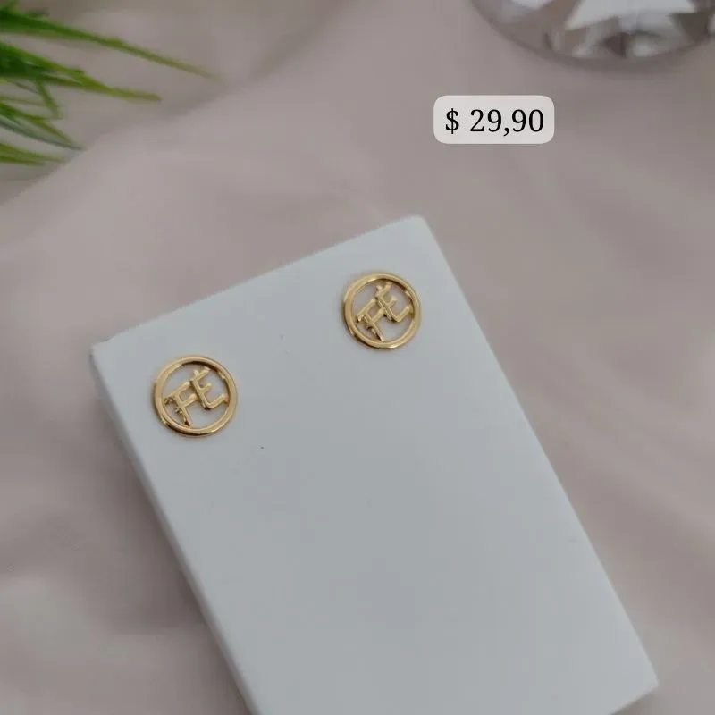 BRINCO FE REDONDO CHAPINHA VAZADO