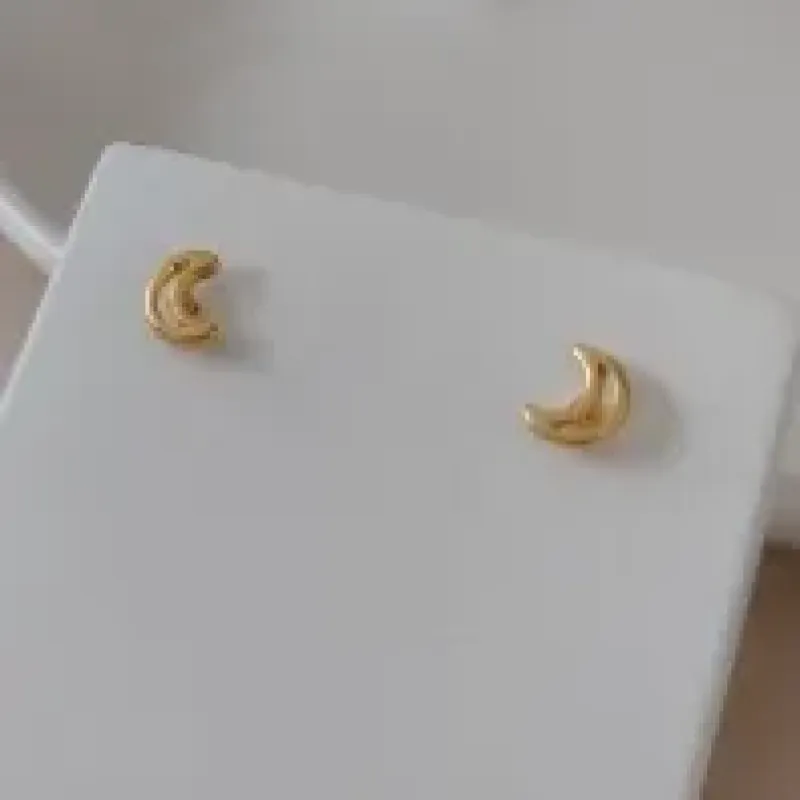 BRINCO MEIA LUA VAZADA