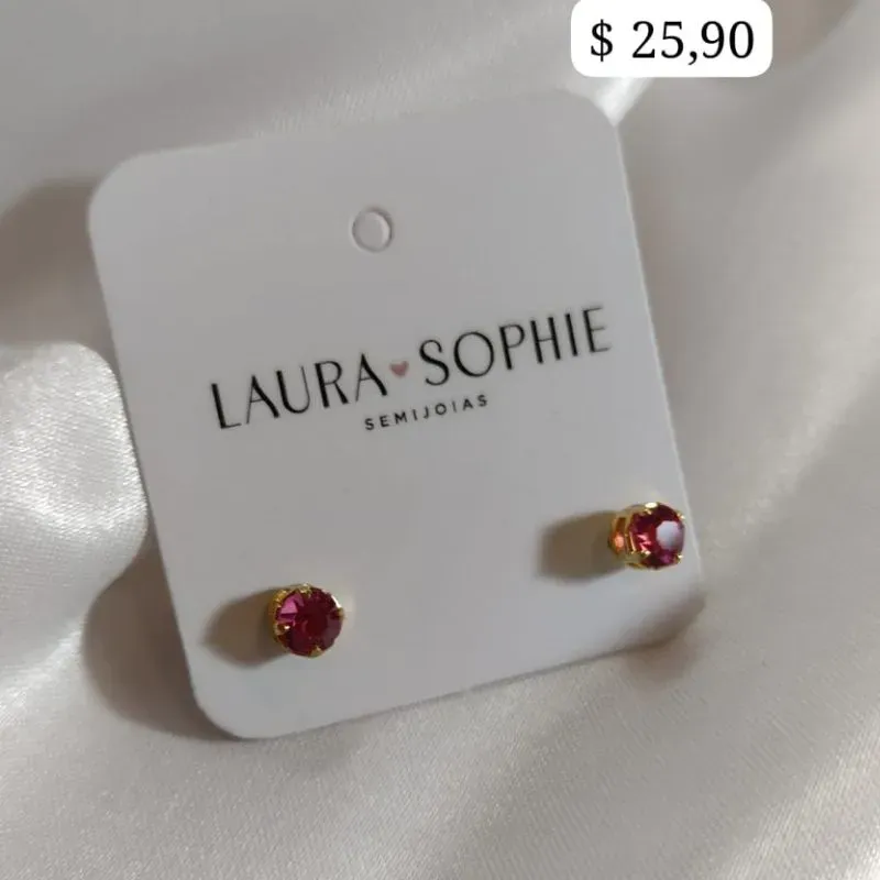 BRINCO PONTO DE LUZ COR ZIRCONIA