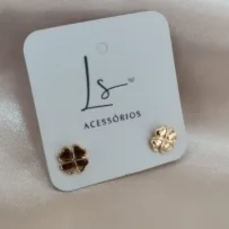 BRINCO TREVO DE 4 FOLHAS