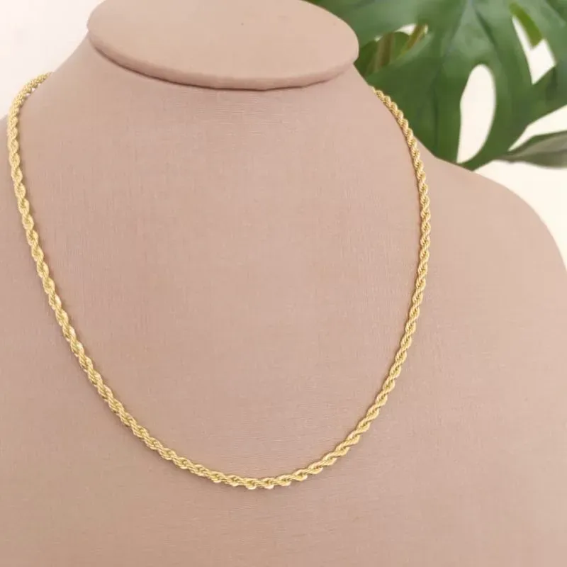 CHOKER CORDÃO BAIANO 2MM