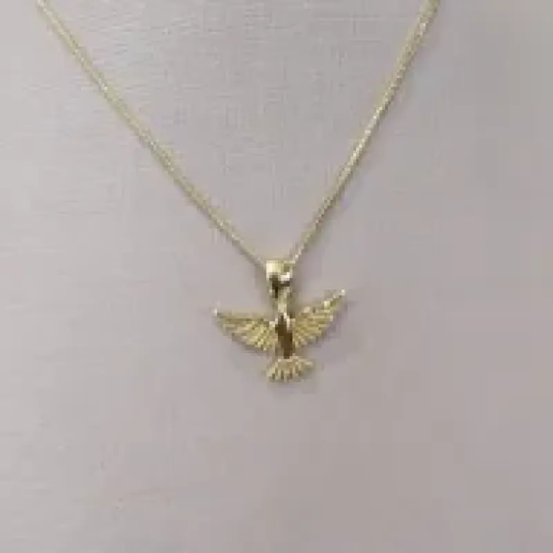 COLAR VENEZIANA PINGENTE ESPIRITO SANTO