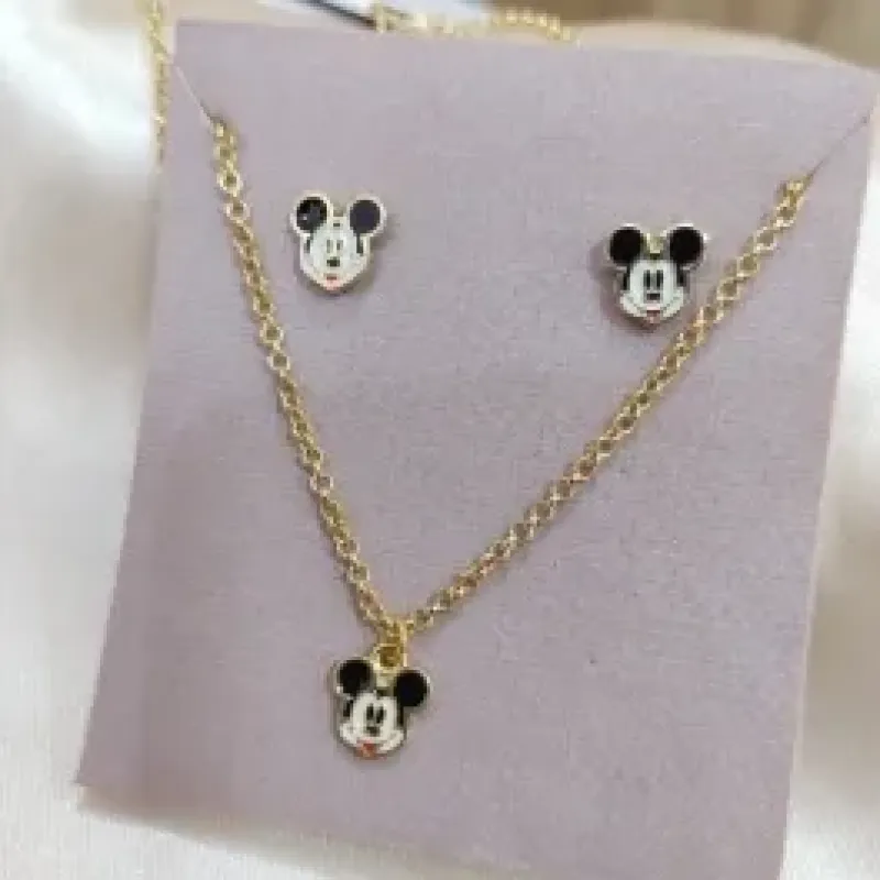 CONJUNTO INFANTIL RESINADO MICKEY MOUSE