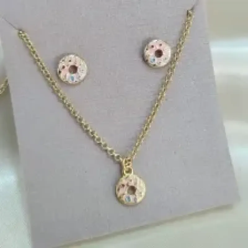 CONJUNTO INFANTIL RESINADO ROSQUINHA