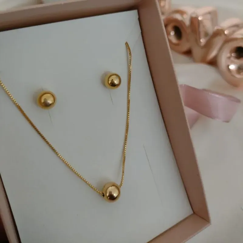 CONJUNTO VENEZIANA ESFERA 8MM