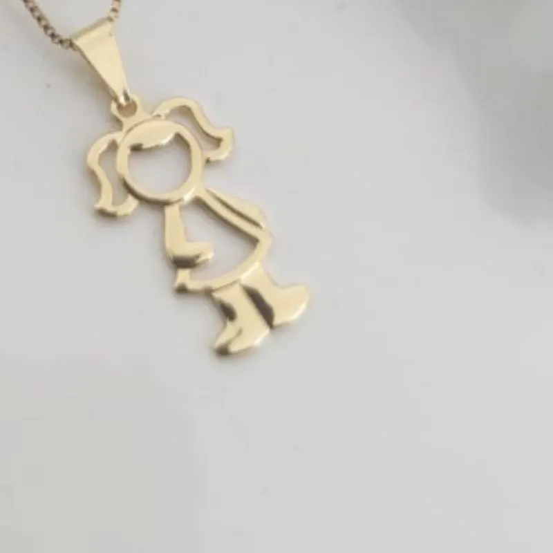 PINGENTE MENINA FILHOS