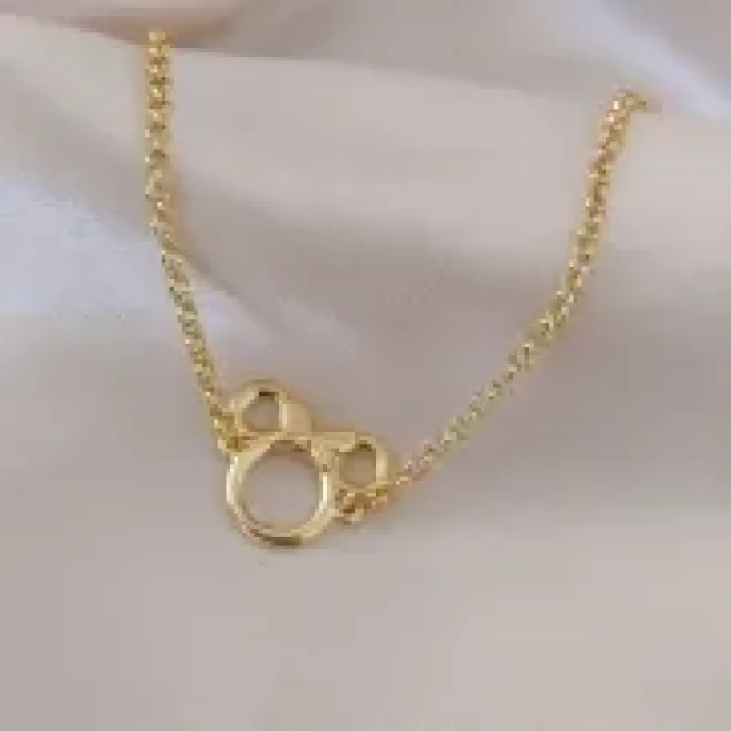 PULSEIRA ELO PORTUGUES PINGENTE MINEI