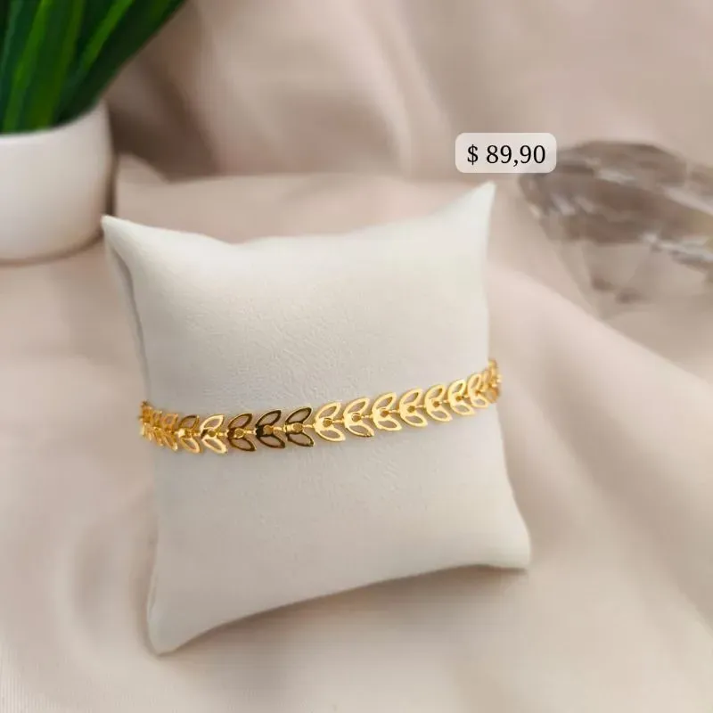 PULSEIRA FOLHAGEM VAZADA