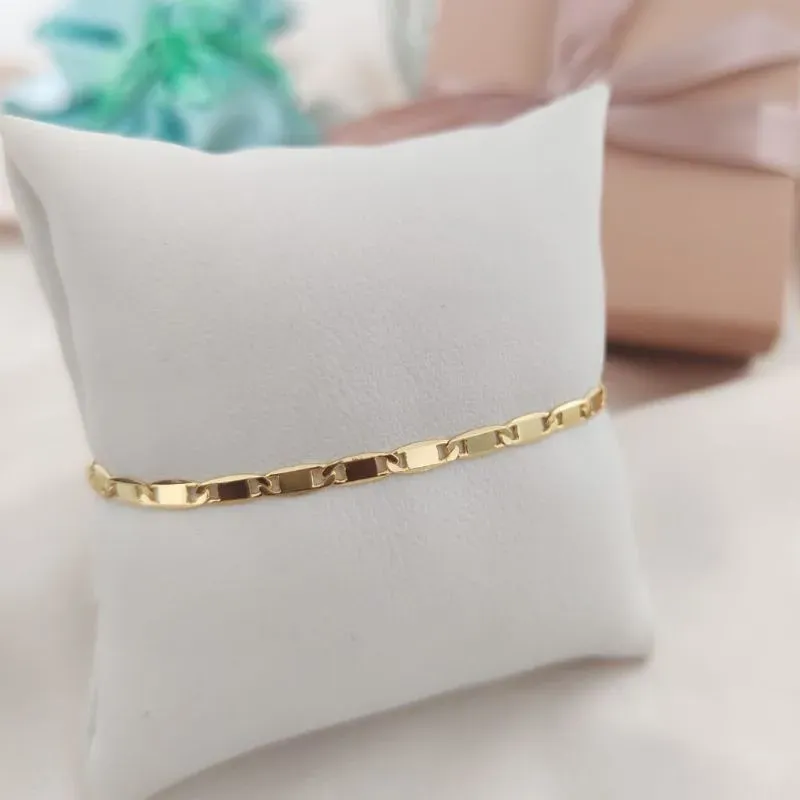 PULSEIRA INSPIRAÇÃO GUCCI COM PLACAS LISAS