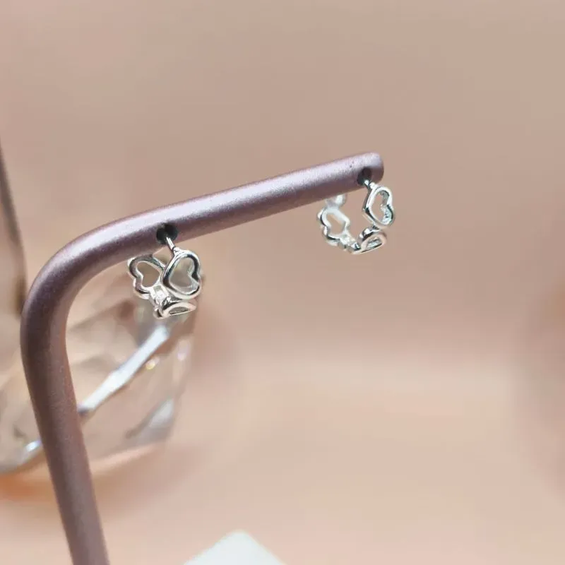 ARGOLA TODA EM CORAÇÕES VAZADOS