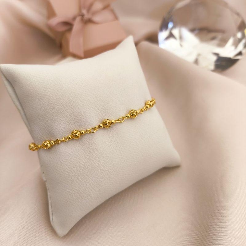 PULSEIRA COM ESFERAS VAZADAZ