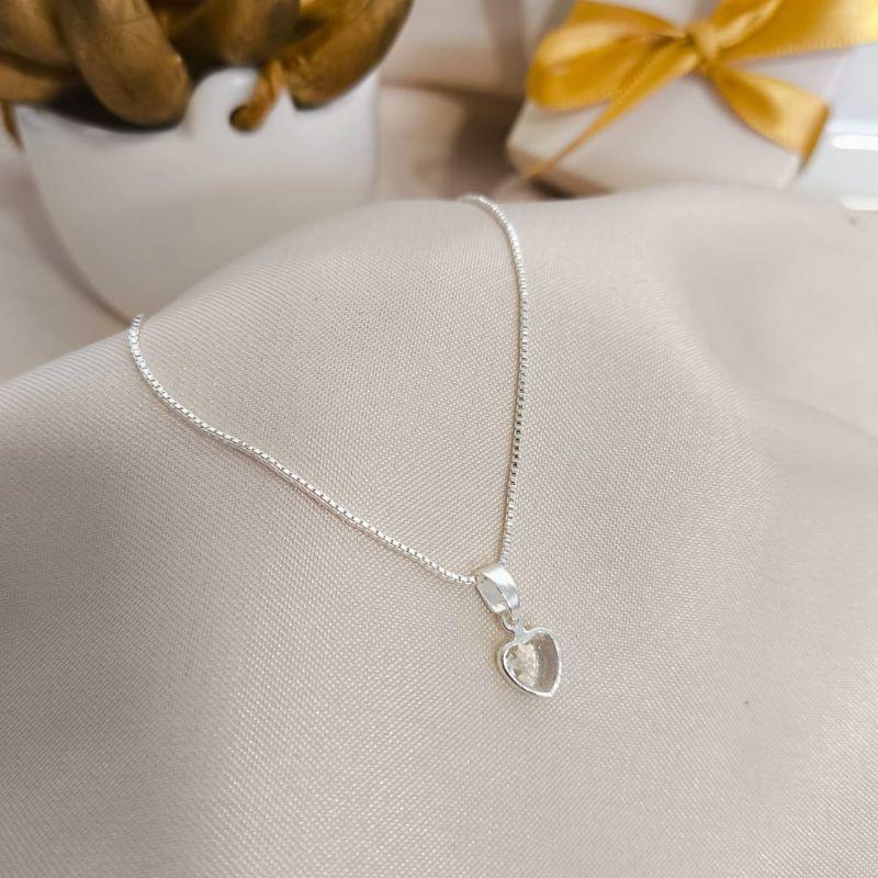 COLAR PONTO DE LUZ CORAÇÃO