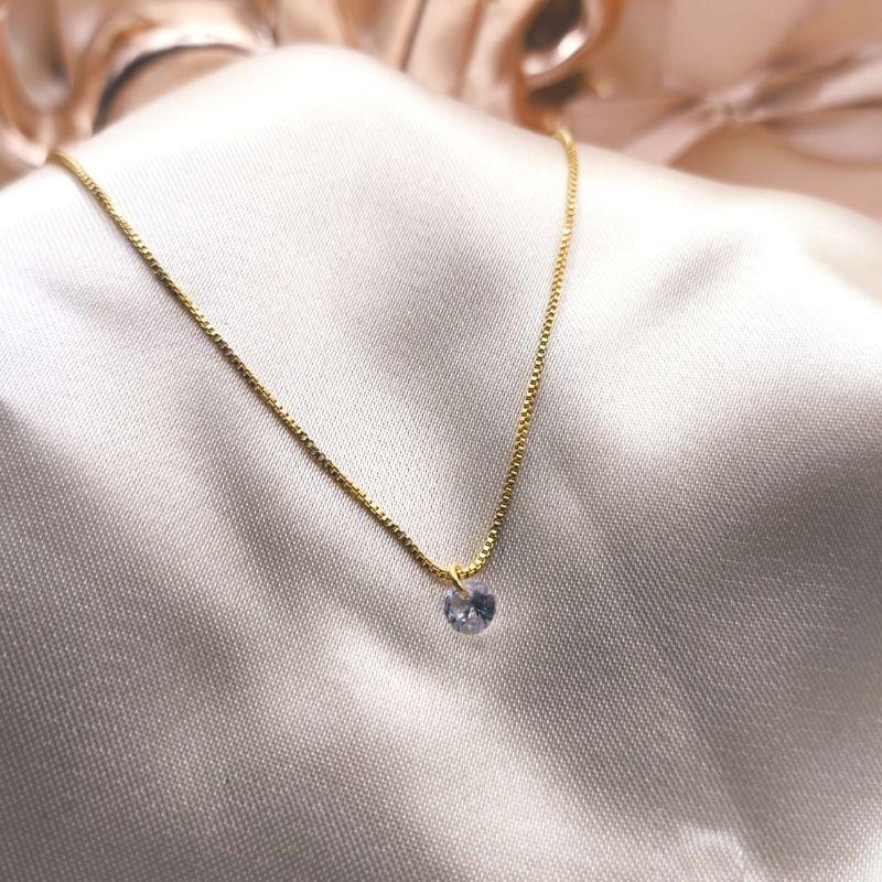 COLAR VENEZIANA COM PONTO DE LUZ