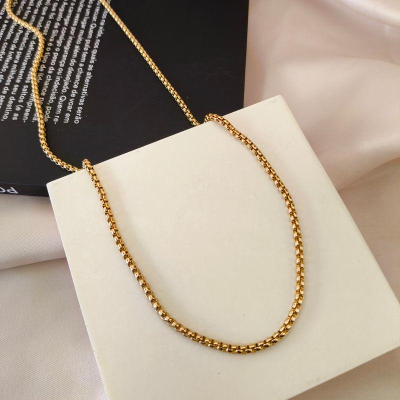 CORRENTE ELO PORTUGUES JUNTINHOS 60CM