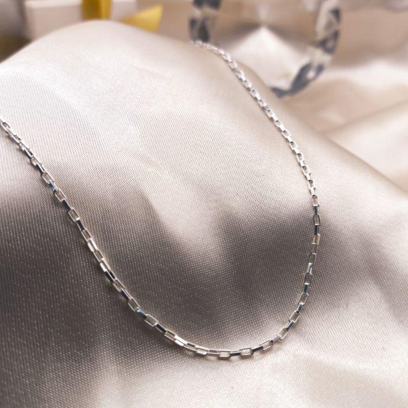 CORRENTE MASCULINA ELO CARTIER QUADRADO CURTO