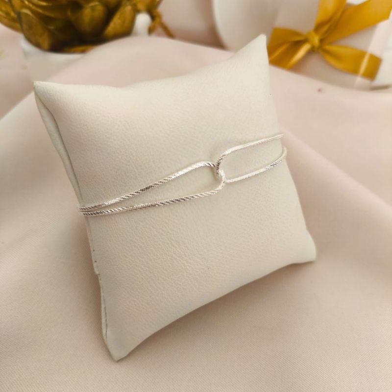 PULSEIRA  FIO QUADRICULADO UNIDOS FORMANDO O INFINITO