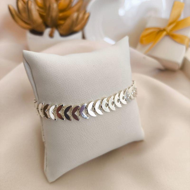 PULSEIRA FOLHAGEM DUPLA LISA