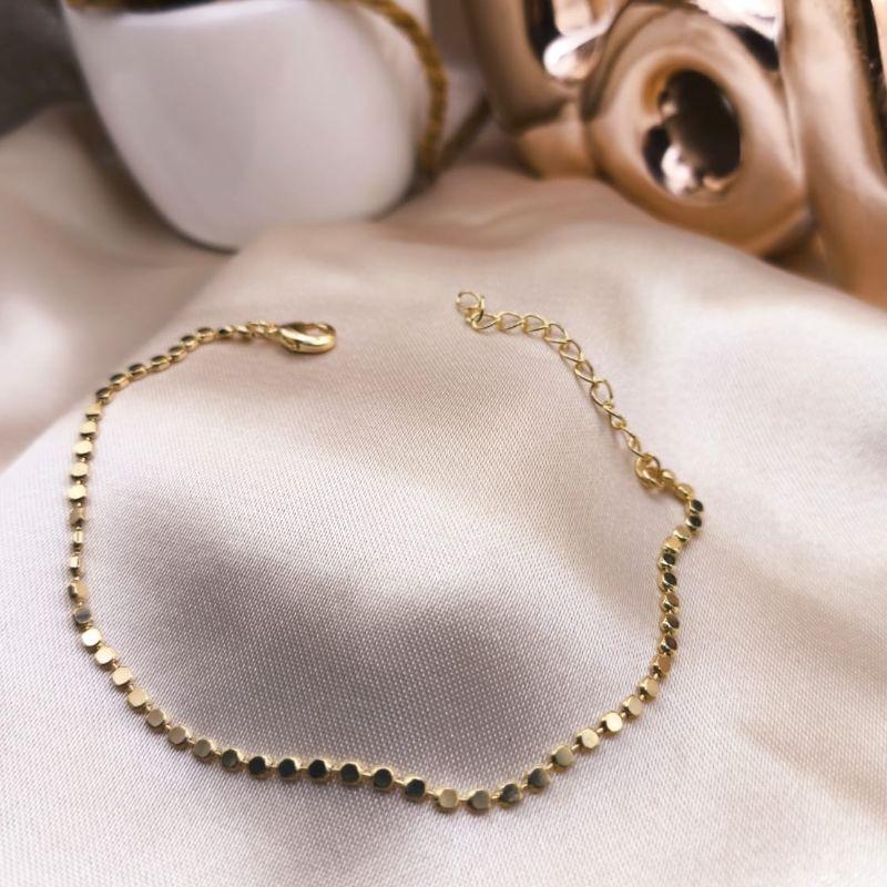 PULSEIRA MINI ESFERAS CHATADAS