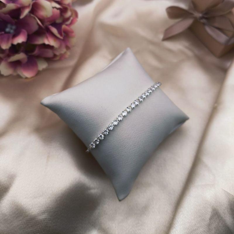 PULSEIRA RIVIERA COM CORRENTE DE CORAÇÃO ENTRELAÇADOS